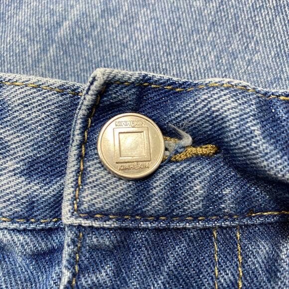 Kimhekim High Rise Flare Leg Jeans Women's 25 Y2K - Picture 9 of 10